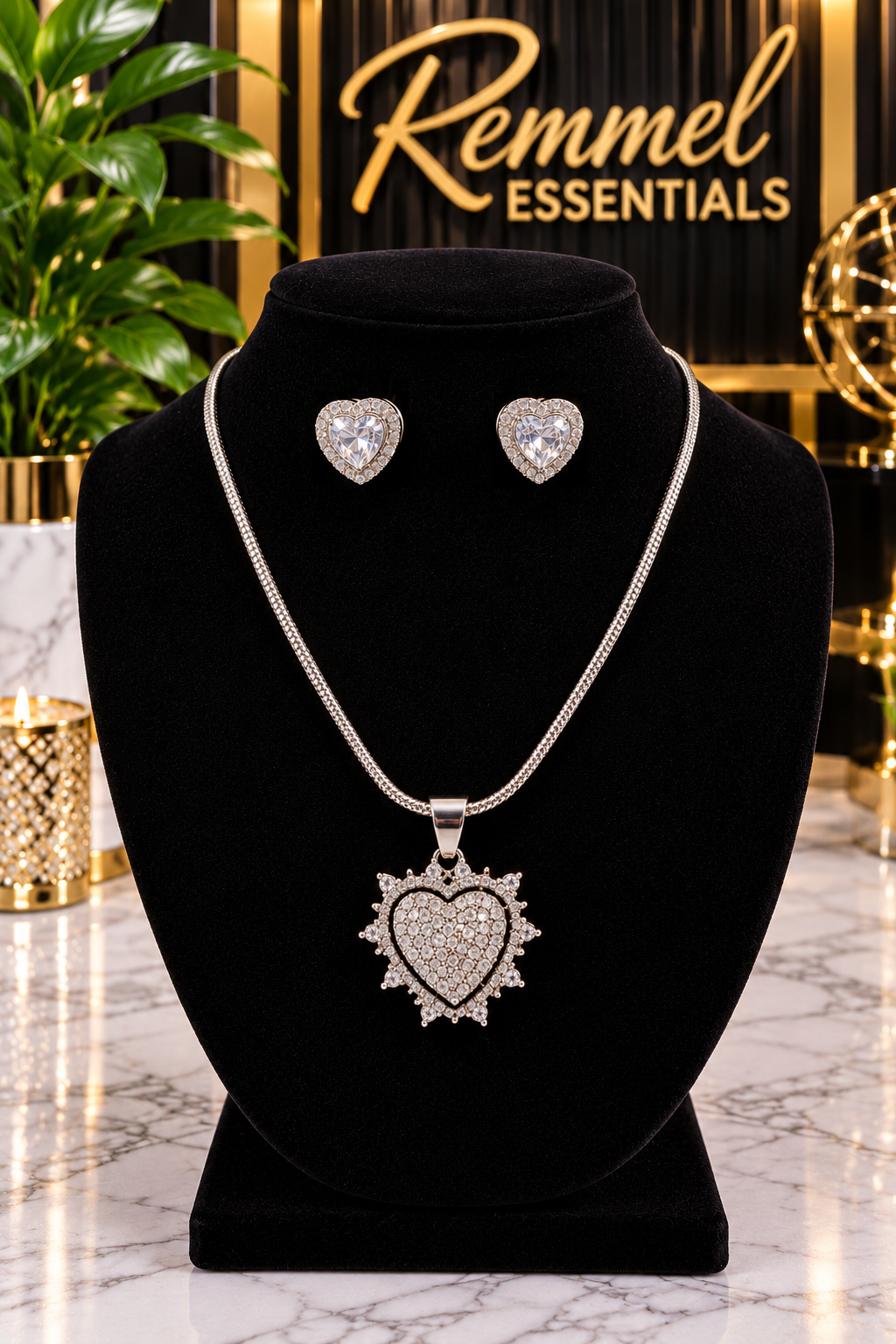 Heart Of Stone Necklace Set
