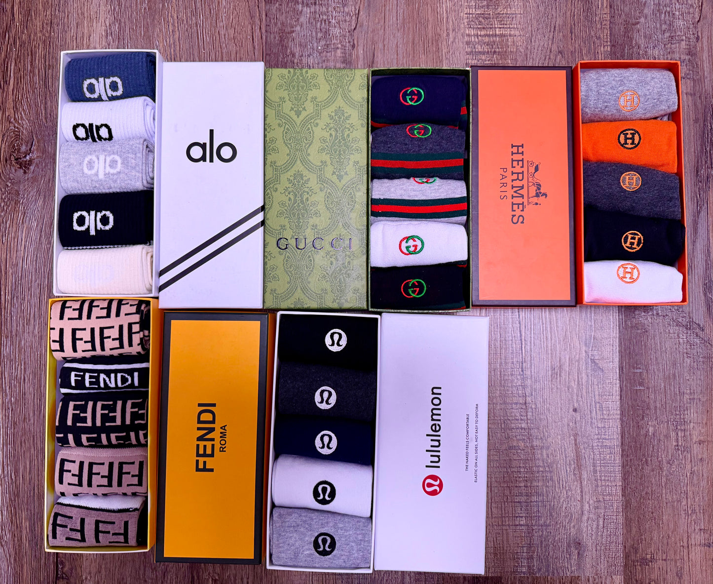 Branded socks ( 5 Pairs)