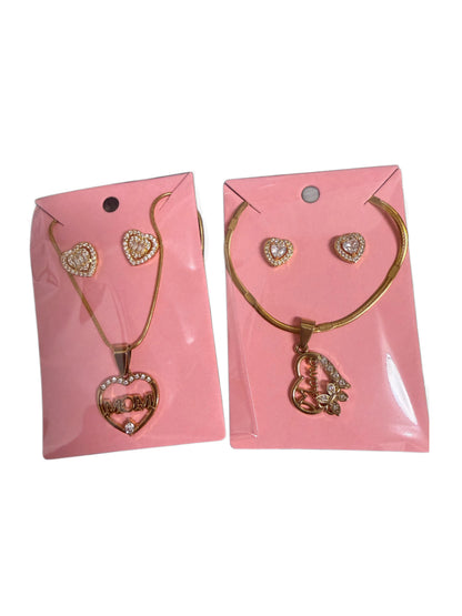 Luv Mom Necklace
