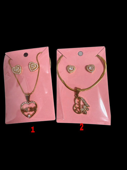 Luv Mom Necklace