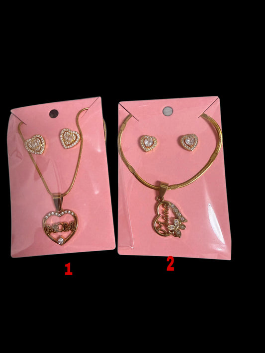Luv Mom Necklace