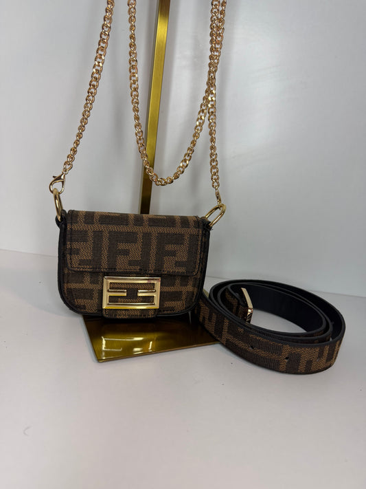 Small Fend waist/ crossbody bag