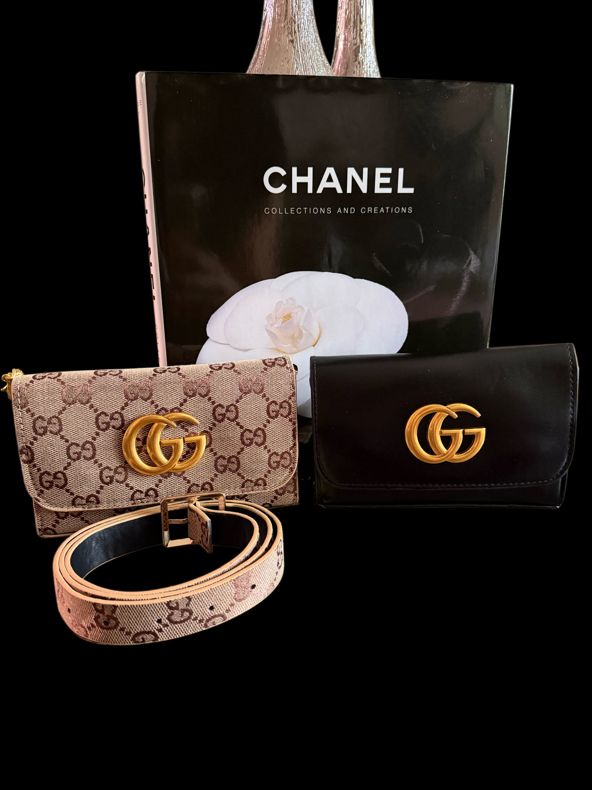 GG square. waist/ crossbody bag