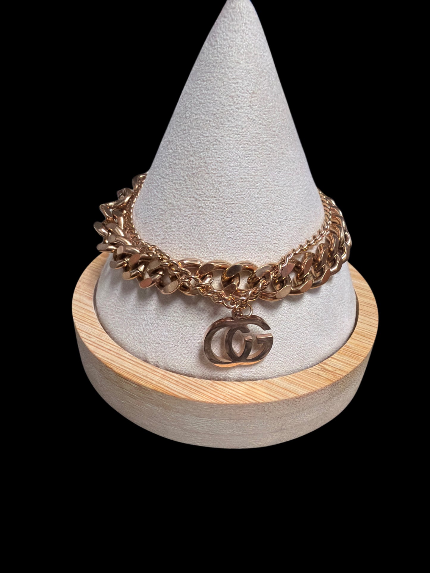 GG chain bracelet