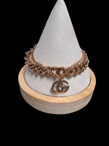 GG chain bracelet