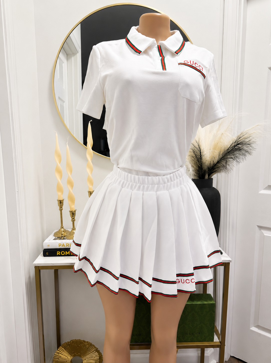 GG skirt set