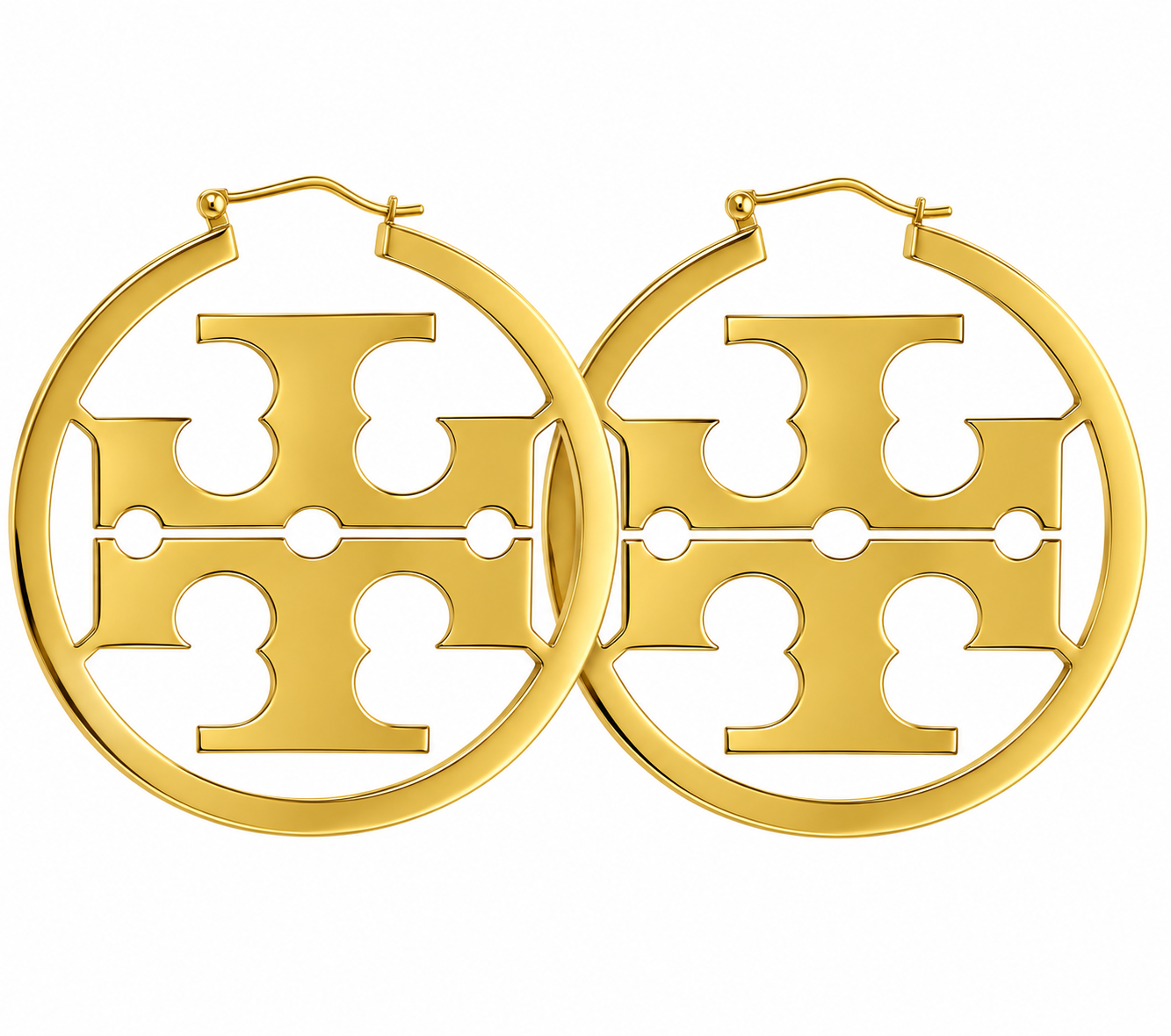 Large TB Hoop Earring