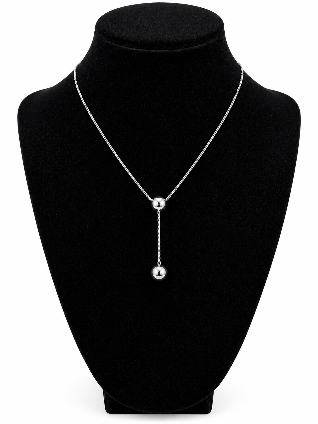 Double Ball Necklace