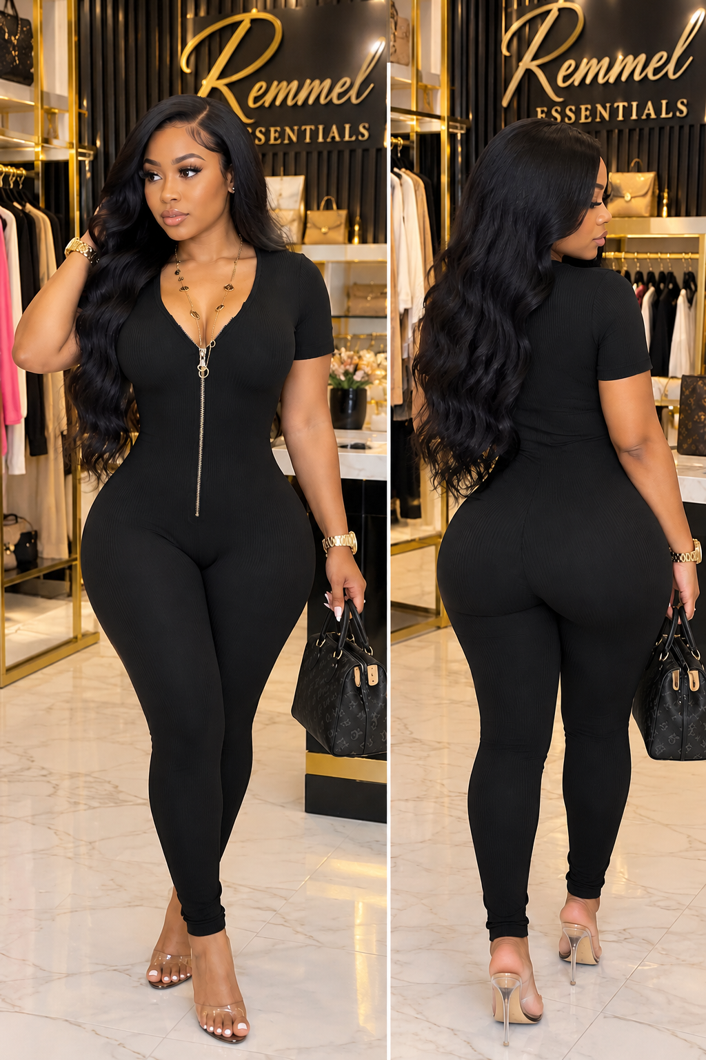 Ribbed Jumpsuit